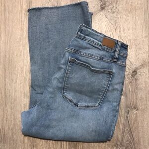 Judy Blue Wide Leg Cropped Jeans/16